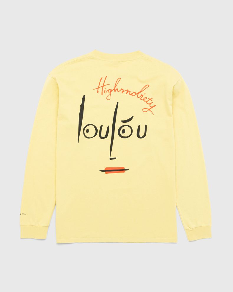 Loulou Paris x Highsnobiety – Long Sleeve T-Shirt Lemon
